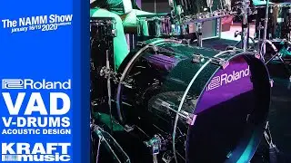 NAMM 2020 - Roland VAD V-Drums Acoustic Design