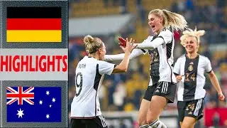 Germany vs Australia Extended Highlights | Pre-Match Women's Football Olympic Games 2024