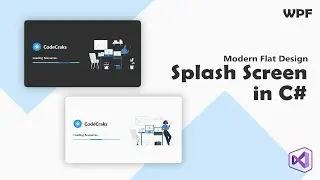 How to Create a Modern Splash Screen in WPF using C# | C# Tutorial