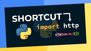 HUGE Shortcut For FAST & EASY HTTP Status Handling In Python