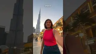 Spent a day in Dubai after missing my flight!