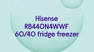 Hisense RB440N4WWF 60/40 Fridge Freezer - White - Quick Look