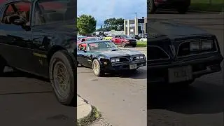 Pontiac Trans Am Classic Car Drive By Engine Sound Woodward Dream Cruise 2024