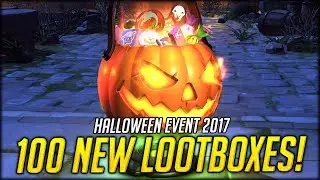 100x OVERWATCH HALLOWEEN TERROR 2017 LOOT BOX OPENING | Overwatch New 2017 Halloween Event and Skins