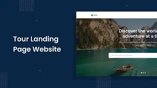 Tour Landing Page Website - HTML CSS Javascript