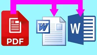 Convert Your PDF File To Word Without Any Software