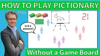 How To Play Pictionary? (Without a game board) *135