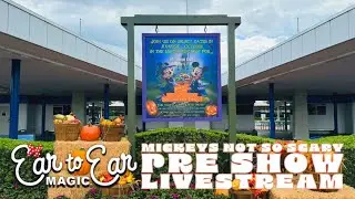 🔴 LIVE - Magic Kingdom Mickey's Not So Scary Halloween Party Transition Livestream 08.27.24