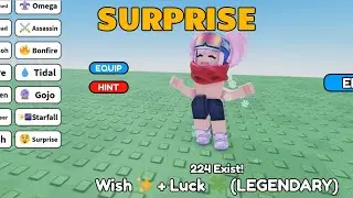 How to Get SURPRISE one of the RAREST AURA in AURA CRAFT [ Legendary Aura RECIPE ] ROBLOX