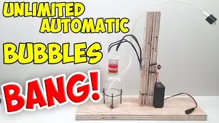 Making Bubble Explosions From Water 