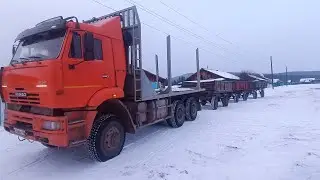 Еду на Рыжем по баланс с тремя прицепами!🔥