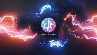 Colorful Electric Surge Logo Animation After Effects Template