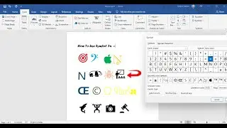 How to Use Custom Symbol in Ms Word || Ms Word Tips & Tricks