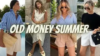 Old Money Aesthetic Style Guide for 2024 | Old Money Summer Outfits Women | Old Money Outfits