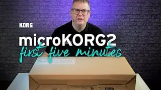 Get started with the Korg microKORG2 - unboxing and quick tips