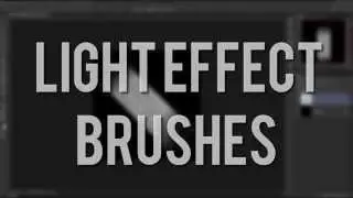 Light Effects Brushes — Photoshop Tutorial