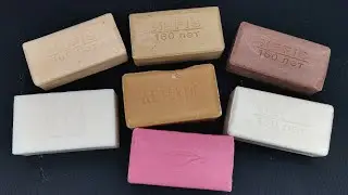 ASMR soap \ Cutting dry old soap \ Резка сухого мыла \ Crunchy sound