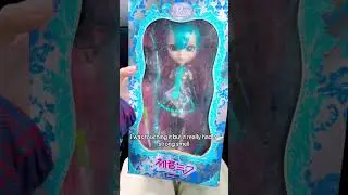 Hatsune Miku Pullip 🤩 #ytshorts #hatsunemiku #yt #vocaloid #doll #collectibledoll #dolls #pullip