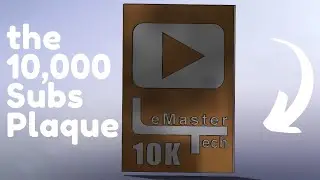 the 10,000 Subscriber YouTube Play Button