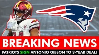 Antonio Gibson Signing With Patriots In 2024 NFL Free Agency | Patriots News & Contract Details