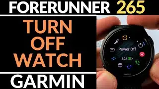 How to Turn Off the Garmin Forerunner 265