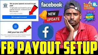 How to Set Up Facebook Payout Account & Add Bank ✅