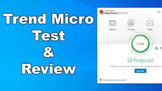 Trend Micro Antivirus Test & Review 2021 - Antivirus Security Review - High Level Test