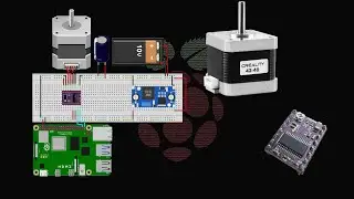 Stepper Motor Control with a Raspberry Pi and DRV8825 Controller!