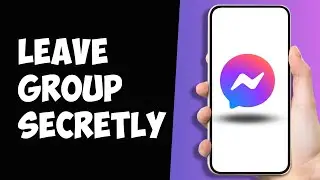 How to Leave A Group on Messenger Without Anyone Knowing (WORKING)