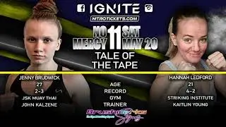 Women's Bout - Jenny Broderick vs. Hannah Ledford