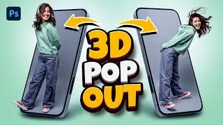 3D POP OUT Effect in Photoshop - Version 1