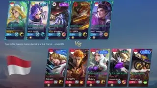 AURORA GAMEPLAY !! odette and diggie kills easy #mlbb #aurora #auroragameplay