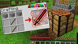 Crazy Craft, BUT Every RECIPE IS RANDOM... (Minecraft)