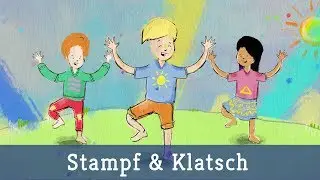 Stampf und Klatsch (Animiertes Tanzvideo) - Lichterkinder | Kinderlieder | Bewegungslieder