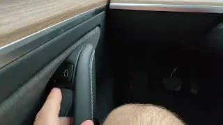How to Open Tesla Model Y Door from inside