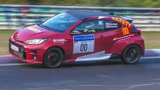 2020 Toyota GR Yaris Testing & Sounds on Nurburgring!