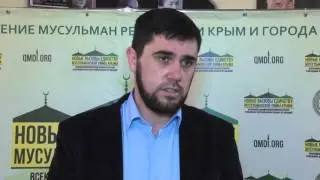 Шериф Османов о блокаде Крыма, крымскотатарском батальоне и Муфтияте в Киеве