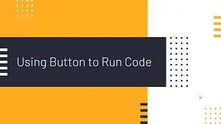 Learn to Write Excel Macro - Using Buttons to Run Code