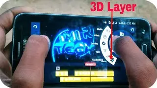 How To Make 3d intro on Android phone | kinemaster 3D layer 2018 update|3d epic intro