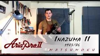 Aria Pro II Inazuma II 1983/86, обзор электрогитары