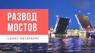 РАЗВОД МОСТОВ В ПИТЕРЕ // НОЧНАЯ ЭКСКУРСИЯ САНКТ-ПЕТЕРБУРГ