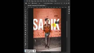 Outline Text Effect in Photoshop! || Hollow Text Effect