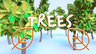 How to Make Procedural 3D Trees | Houdini Tutorial