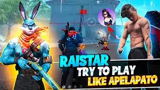 WHEN RAISTAR TRY TO PLAY LIKE APELAPATO 😂 FUNNY MOMENT