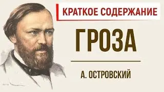 Гроза. Краткое содержание