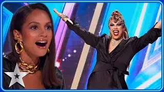 SENSATIONAL Ruby Sinclair is a dancing QUEEN | Auditions | BGT 2023