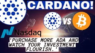 Cardano ADA, Nasdaq Article 'Buy More Cardano' !? Cardano Vs Bitcoin ADA/BTC chart! Big Week Ahead?!