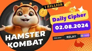 Hamster Kombat Daily Cipher Code 2nd Aug | Hamster Kombat 2 Aug Daily Combo | Daily Cipher Today 🔥