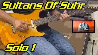 Probando la Suhr Legacy. Sultans Solo 1. Album Version. Cover by David Negrón Guitarrista.