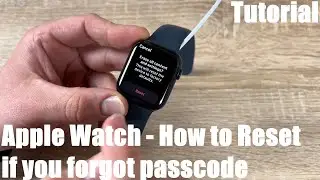 How to reset your Apple Watch if you forgot your passcode - erases all media, data and settings DIY